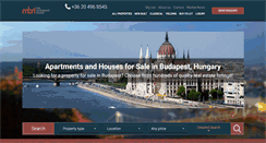 Desktop Screenshot of mybudapesthome.com