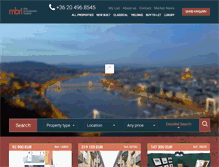 Tablet Screenshot of mybudapesthome.com